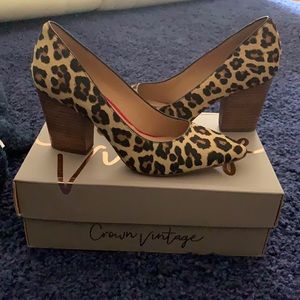 Cheetah Print Heels